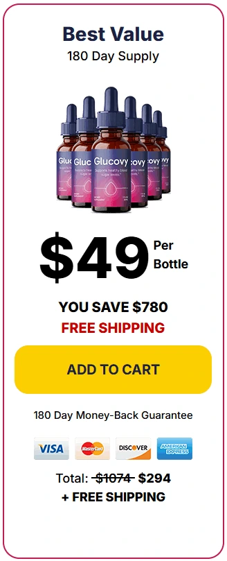 Glucovy 6 bottles pricing