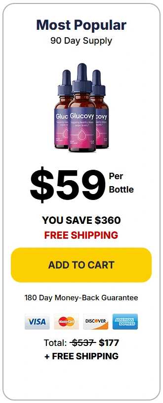 Glucovy 3 bottles pricing